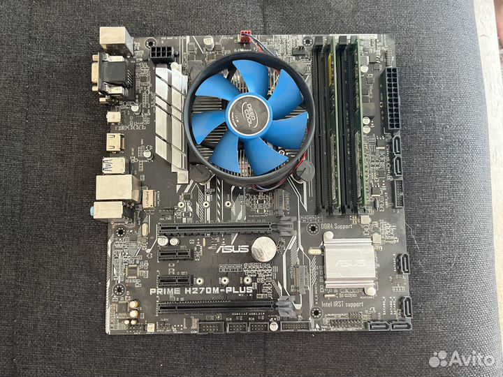 Материнская плата asus prime H270M-plus