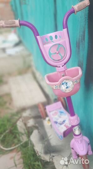 Самокат детский трехколесный