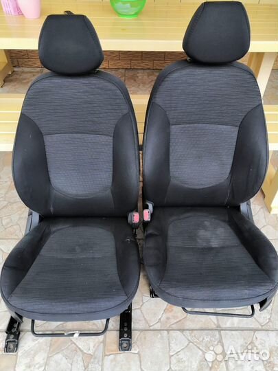 Сиденья на hyundai solaris