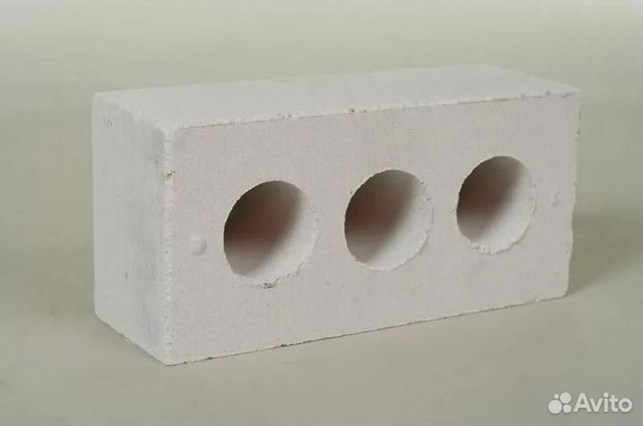 Кирпич сулпу пустотелый М150/F50/1.4 белый