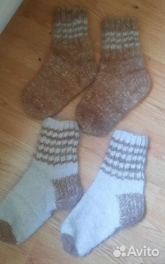 Носки из собачьей шерсти