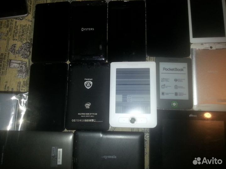 Планшеты и электр/книга (36 шт.) (на запчасти/восс