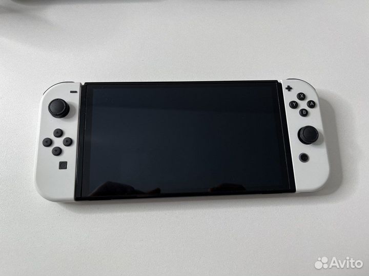 Nintendo switch oled + 128gb + 1 игра