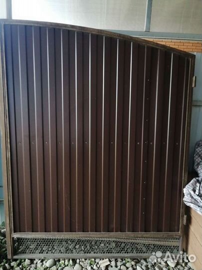 Секционные ворота бу