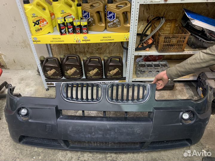 Бампер передний BMW X3 e83 до рест