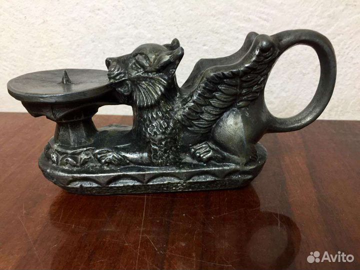 Подсвечник грифон,ссср