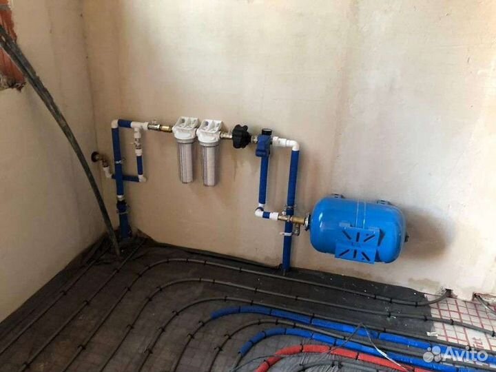 Разводка отопления в доме, коттедже, теплый пол