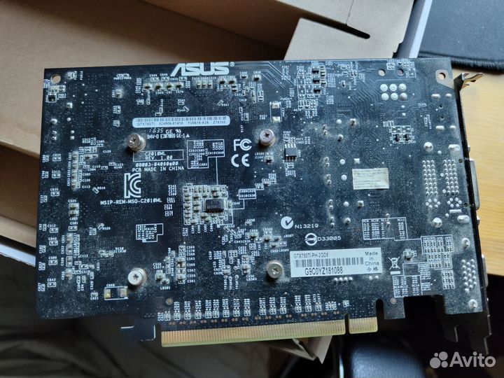 Видеокарта asus GeForce GTX 750 Ti 2 GB