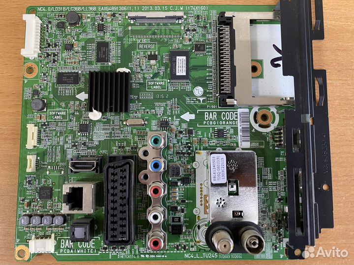 Запчасти для телевизоров LG, Samsung