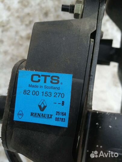 Педальный узел Renault Megane 2. AT