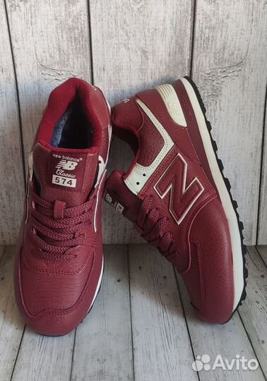 Кроссовки мужские зимние с мехом NEW balance 574