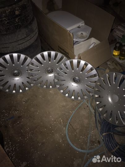 Диски с колпаками пассат б6 r16