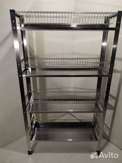 Стеллаж из нержавейки