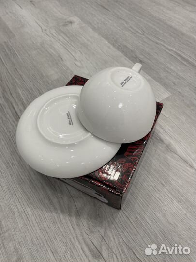 Кружка с блюдцем