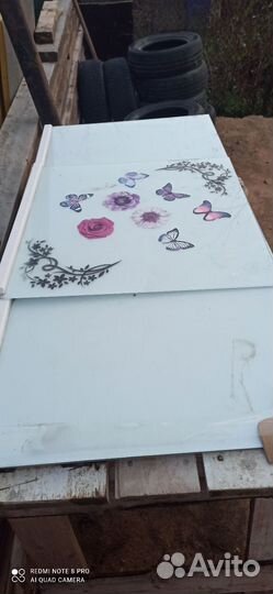 Стеклянный фартук