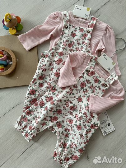 Комбинезон и кофта для девочки 56 62