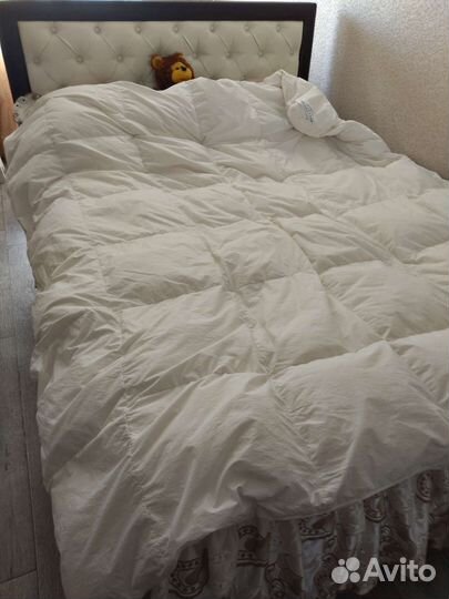 Одеяло пуховое бу,Евро-200*220
