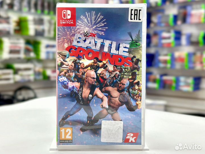 WWE 2K Battlegrounds (Switch) NEW