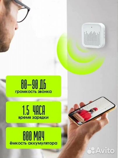 Беспроводной Видео Звонок с WiFi