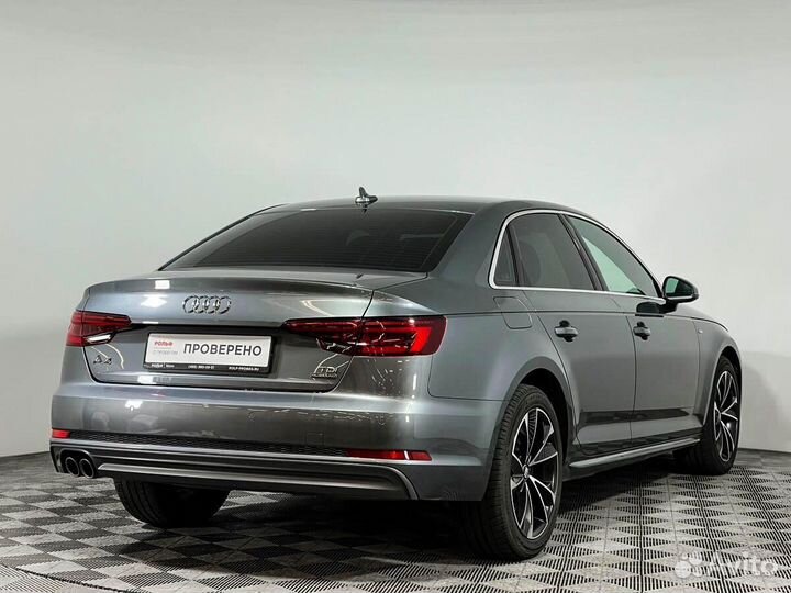 Audi A4 2.0 AMT, 2018, 57 500 км