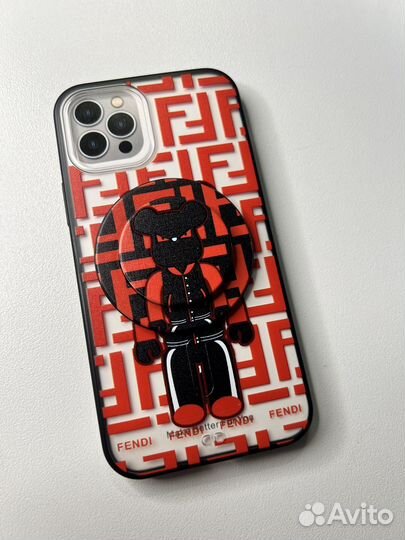 Чехол с попсокетом на iPhone 12/12Pro LUX и др