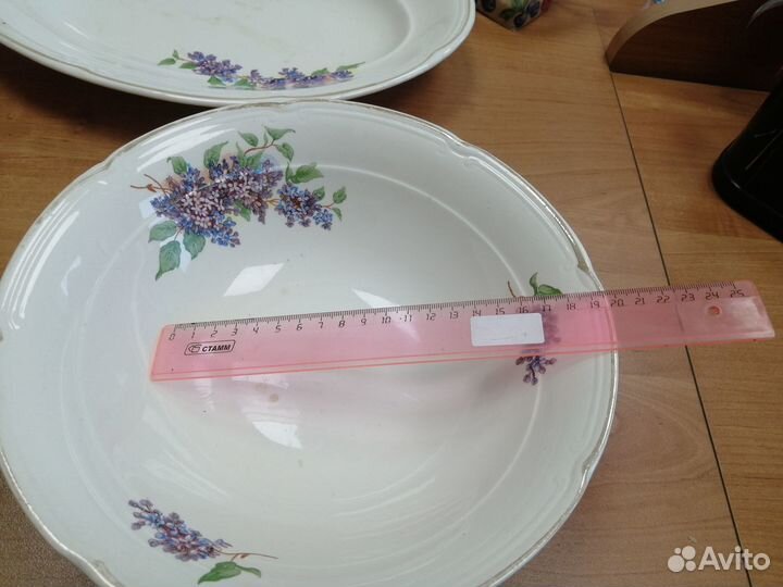 Посуда СССР зик конаково Сирень