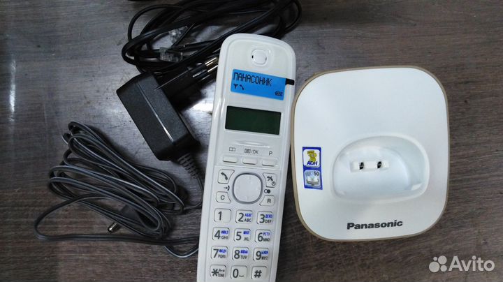 Телефон dect Panasonic KX-TG1611RUJ