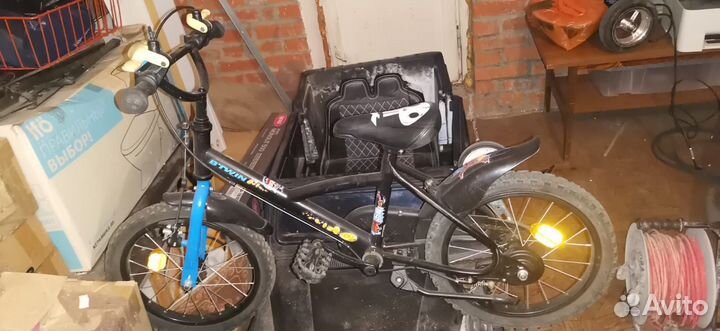 Детский велосипед btwin 16