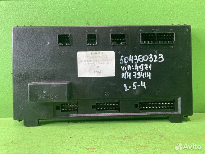 Блок электронный iveco stralis