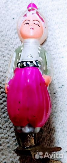 Ёлочные игрушки СССР космонавт