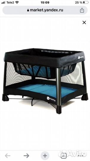 Детская кроватка манеж