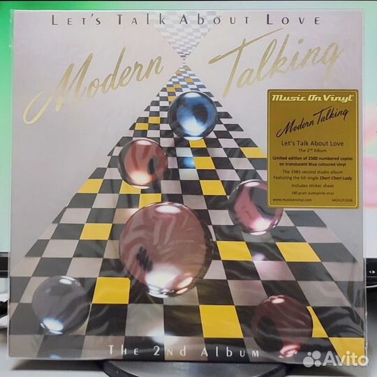 Modern talking - Let's Talk About Love LP цветной