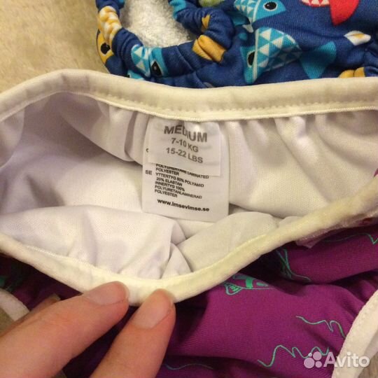 Трусики для купания малыша в бассейне, на отдыхе