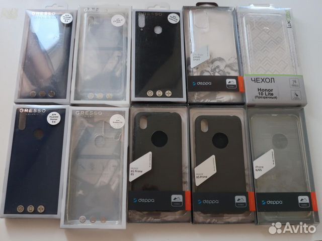 Защитные стекла и чехлы на телефоны