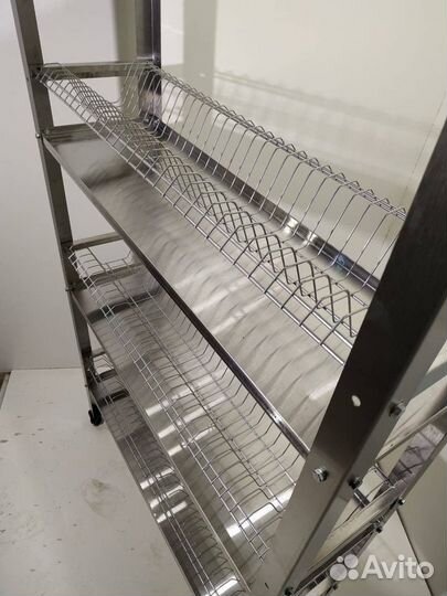 Стеллаж из нержавейки