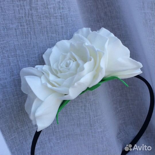 Белые банты бантики Аксессуары для волос