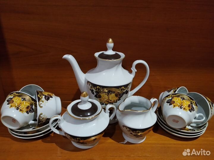 Кофейный сервиз новый