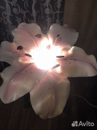 Светильник роза