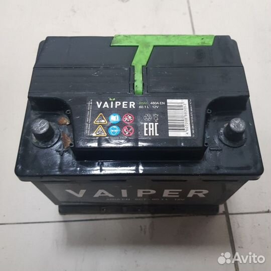 60 Ач аккумулятор б/у Viper