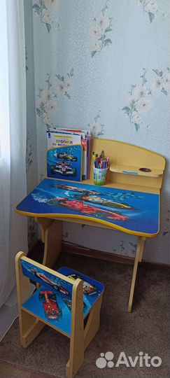 Парта и стул дошкольная