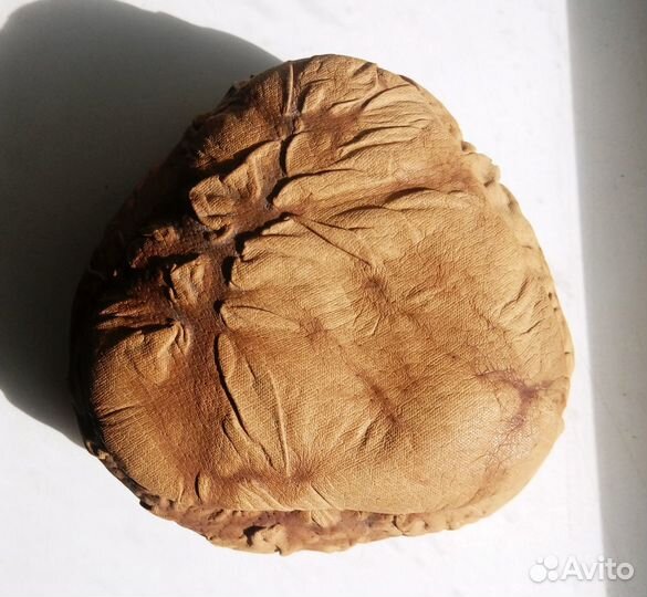 Кожаная шкатулка винтаж ручная работа Рига