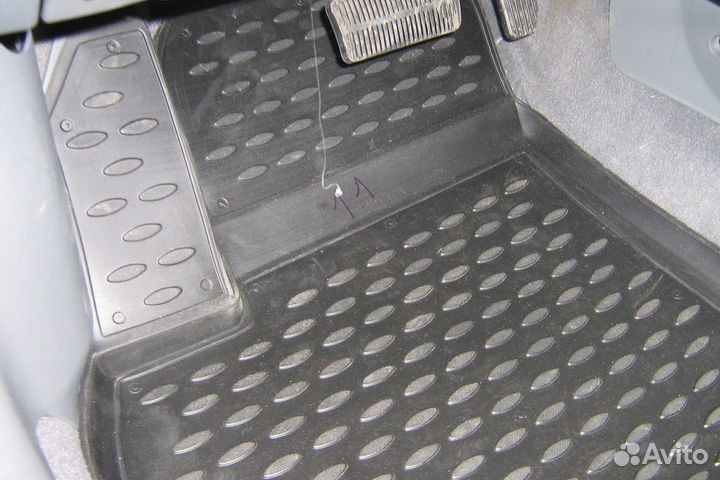 Коврики в салон подходят для chevrolet Lacetti 2004-2013, сед., хб., ун., 4 шт. (полиуретан) / Шевро