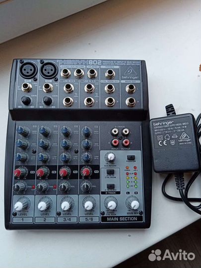 Колонки, усилитель, микшер