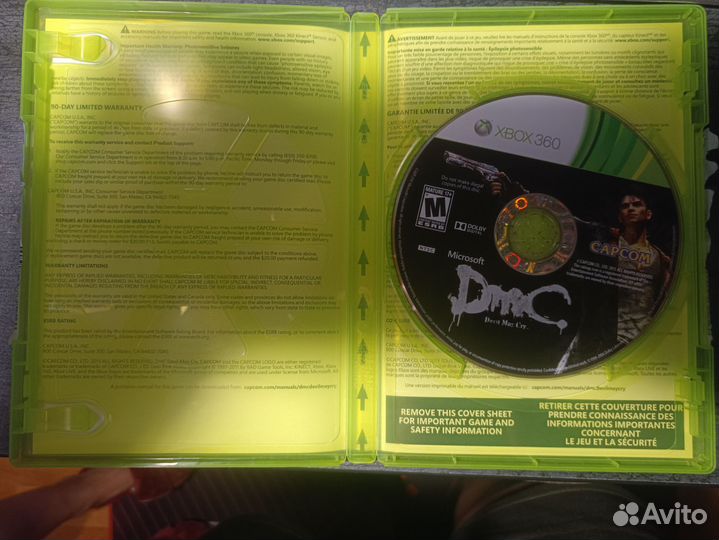 DmC : Devil may Cry. Xbox 360