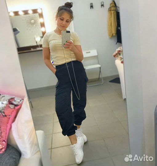 Брюки карго XS