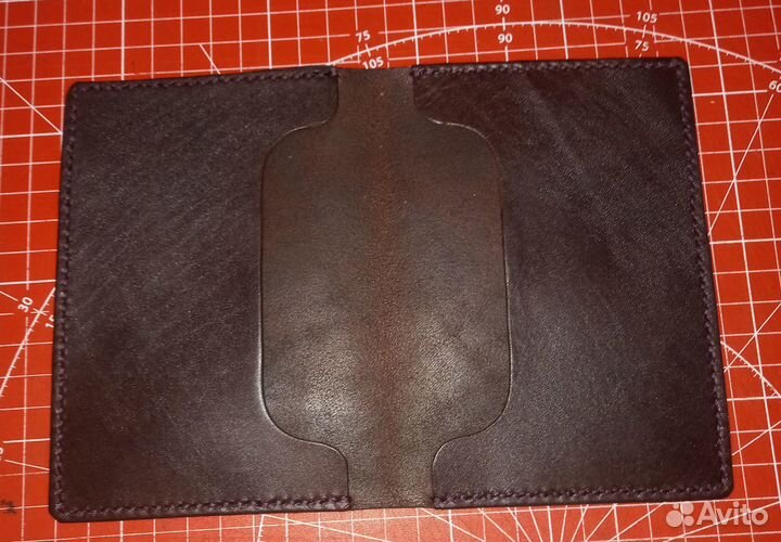 Обложка для документов натуральная кожа