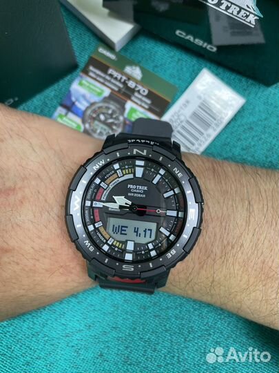 Мужские часы Casio ProTrek PRT-B70-1E