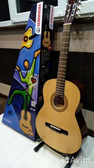 Классическая гитара Hohner, комплект, (новая) 4/4