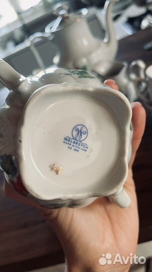 Кофейный сервиз гдр walbrzych