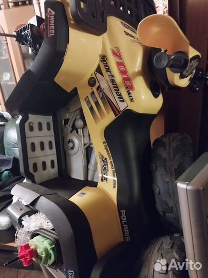 Детский электрический квадроцикл polaris